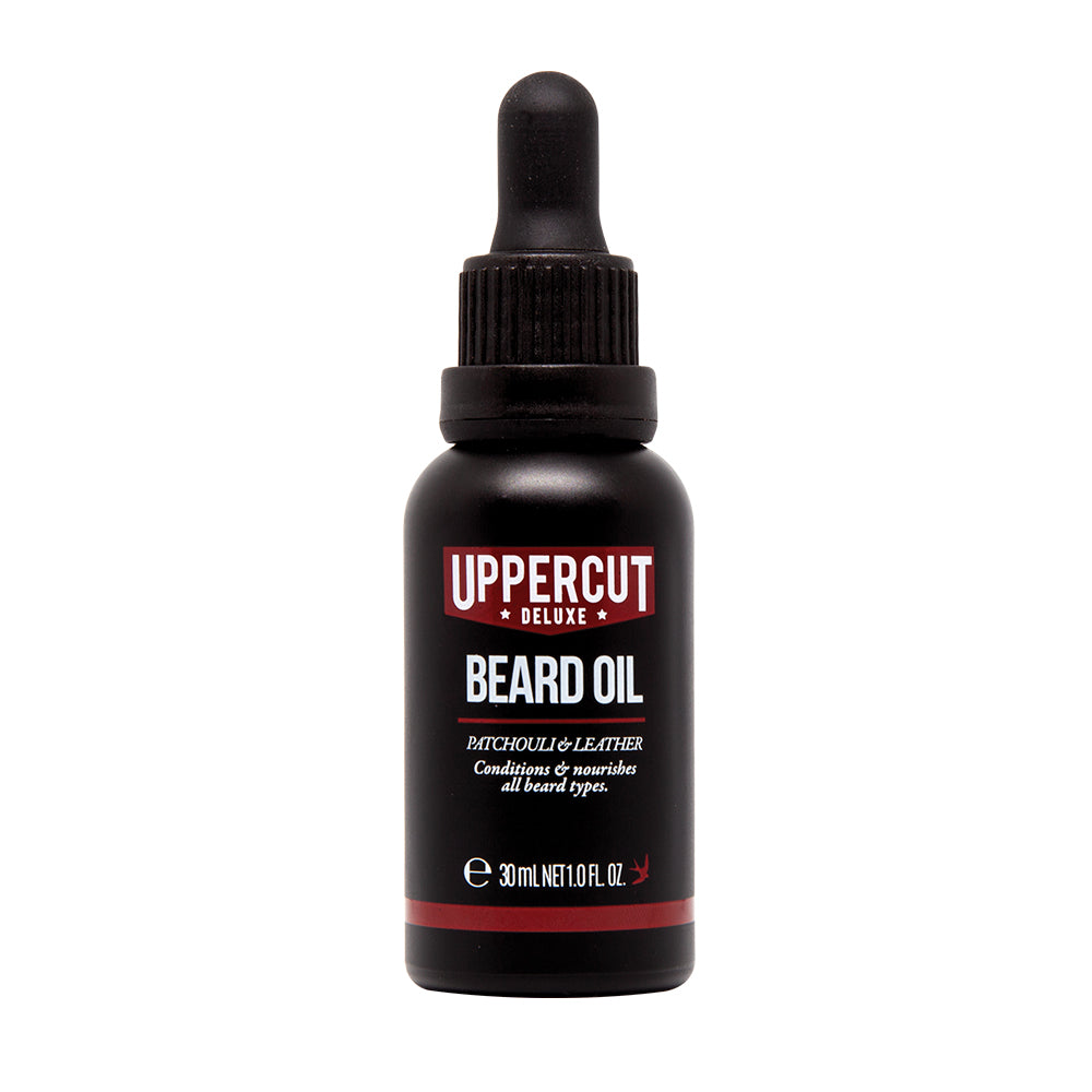 Uppercut Deluxe Beard Oil bottle