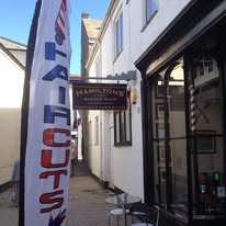 The finished original Hamilton's shop at Cross Street, Redruth